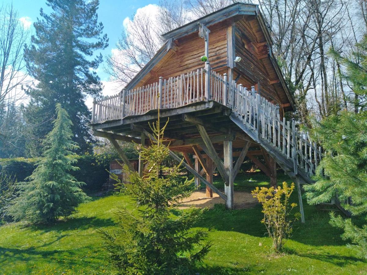La Cabane A L'Oree Des Bornes Evires Екстер'єр фото
